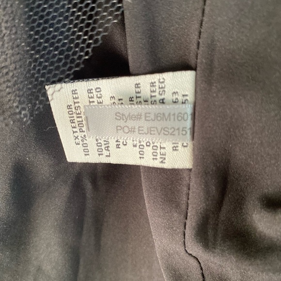 Eliza J Fllral Pleated Midi Skirt Black and Red Pink Yellow Size 10 - Picture 10 of 15